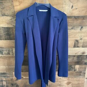 M.M. Lafleur Merritt Wrap Jardigan - Navy Women's XS